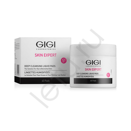 Диски тонизирующие для лица GIGI Влажные очищающие диски