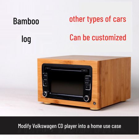 Превратите CD-проигрыватели автомобилей Volkswagen в корпуса для домашней аудиосистемы для моделей Golf, Front, Yisan, Tanabo. Remote Control