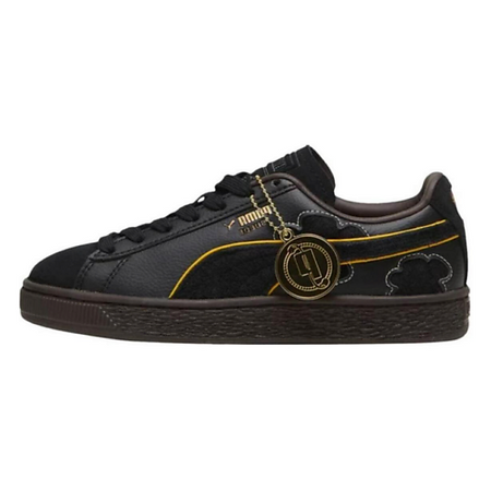 Кроссовки PUMA Спортивная одежда унисекс One Piece X Suede Big Kid 'Blackbeard'